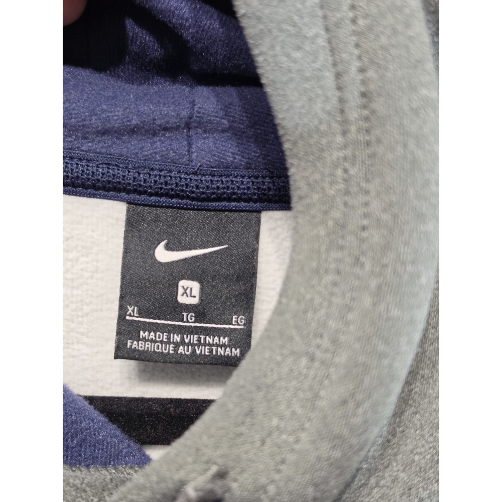 Nike Arizona Wildcats Hoodie XL Gray Navy Therma Fit NCAA Engineered Pullover - Picture 4 of 13